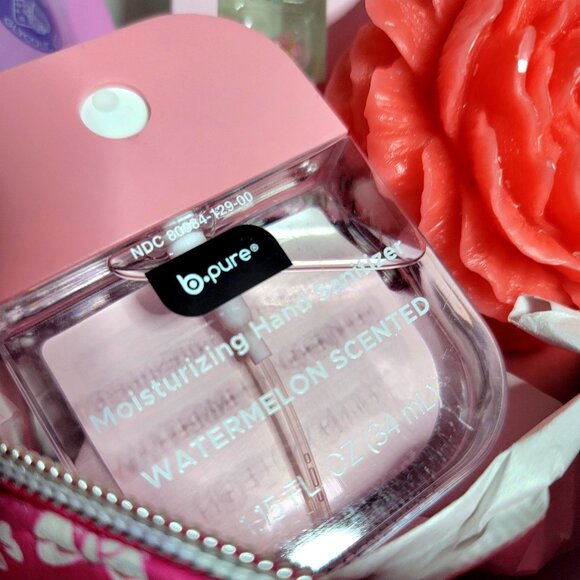 Minnie Mouse Stuffed 2 Piece Cosmetic Pink & White Bags ~ All NWT - Picture 6 of 7